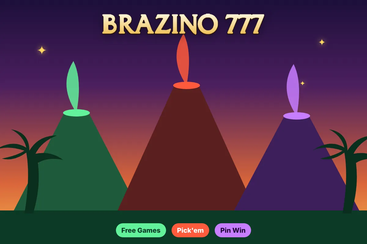 3 Spirit Volcanoes no Brazino777: três vulcões e bônus